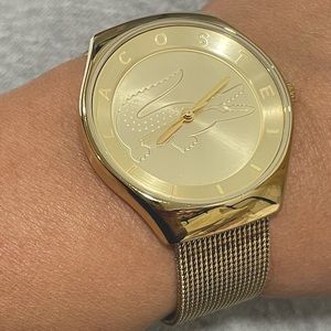 Vintage Lacoste watch - limited edition embossed crocodile